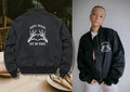 Til Death Do Us Part Wedding Bomber Jacket - Gothic Bride Gift