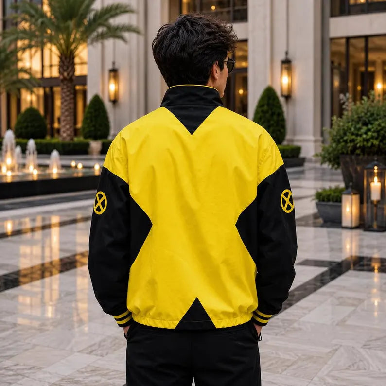 Our Universe Marvel X-Men 97 Costume Color-Block Bomber Jacket